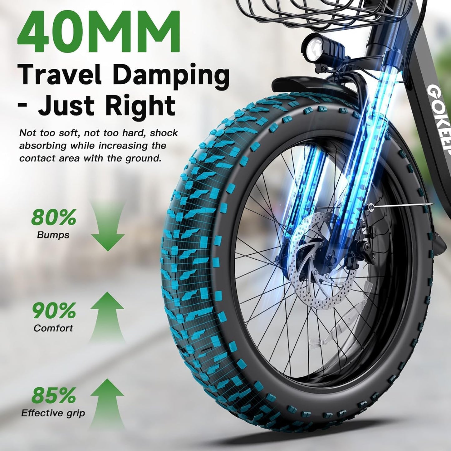 **Skiennix 1800W Electric Bike - 52V Removable Battery, 86 Miles Range, Foldable Fat Tire, 7-Speed | Max 330LBS**
