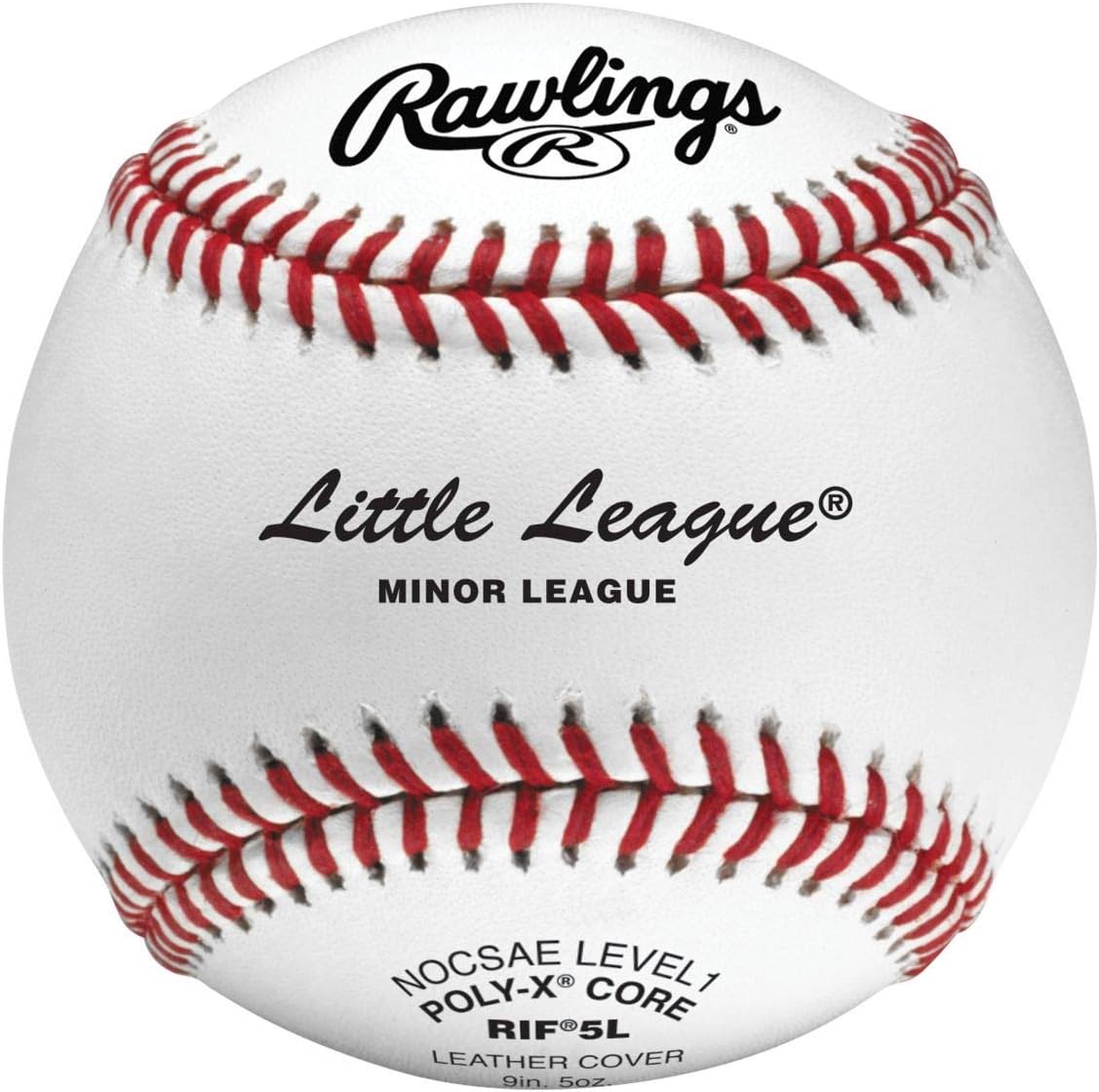 Rawlings RIF Little League Training Baseballs - 12 Count | Ideal for Ages 7-10 & 10+