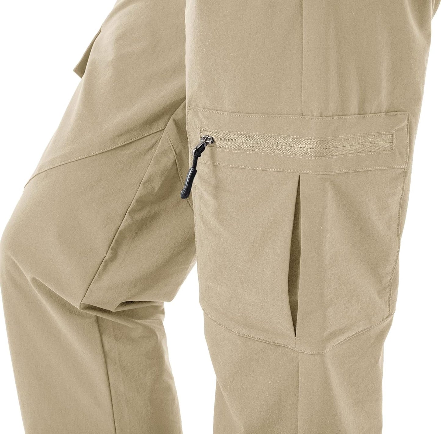 Rdruko Women's Hiking Cargo Pants - Water-Resistant, Quick-Dry, UPF 50+ | Travel & Camping Essentials