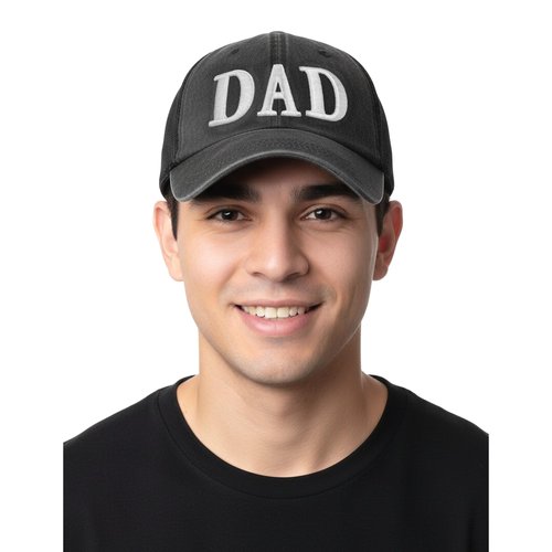 Clatnew Mom and Dad Hats for New Parents Gifts，Pregnancy Announcement Unconstructed Mesh Caps for Couples