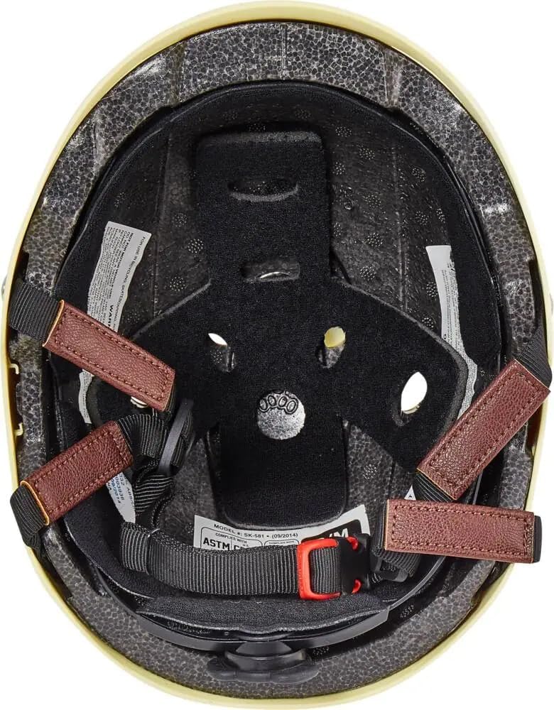 Triple Eight Gotham Helmet - Stylish Protection for Skateboarding & BMX | Adjustable Fit, Matte Black