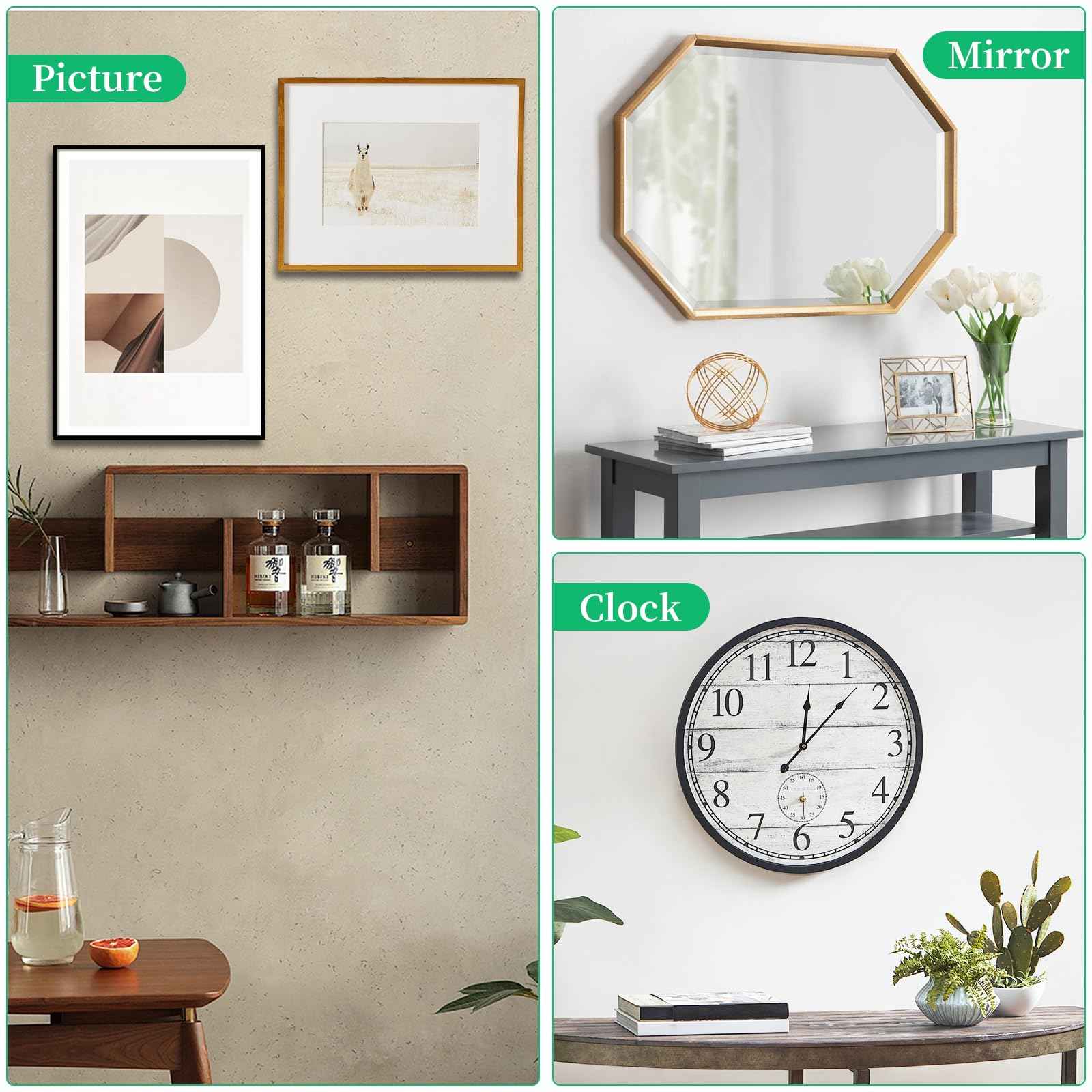 Picture Hanging Tool Kit Picture Hangers Wall Hanging kit Picture Frame Hanger Tool Level Heavy Duty Photo Hanger Wall Hanger Level