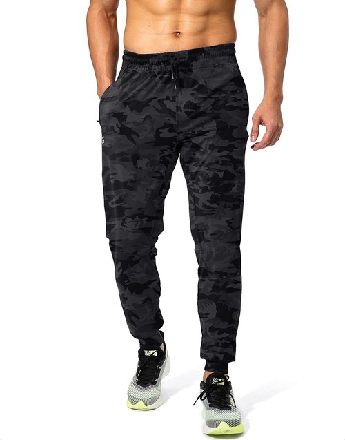 G Gradual Men's Athletic Sweatpants - Zipper Pockets for Running & Training | Comfortable Joggers