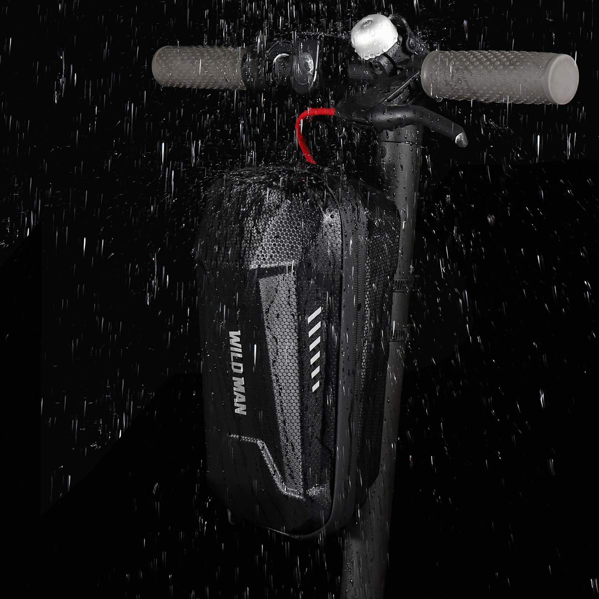 WILD MAN Rainproof Quick release Scooter Storage Bag for Kick Scooters Folding Bike Self Balancing Scooters (ES8X,2L)
