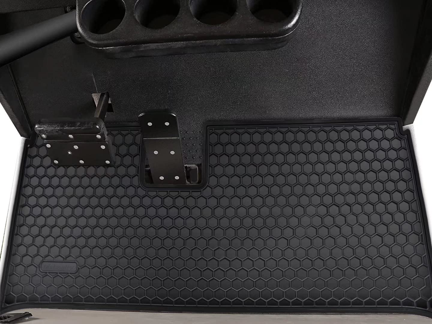 Matericuo Golf Cart Floor Mat Liner Custom Fit for RM EZGO TXT（1994-UP） Black