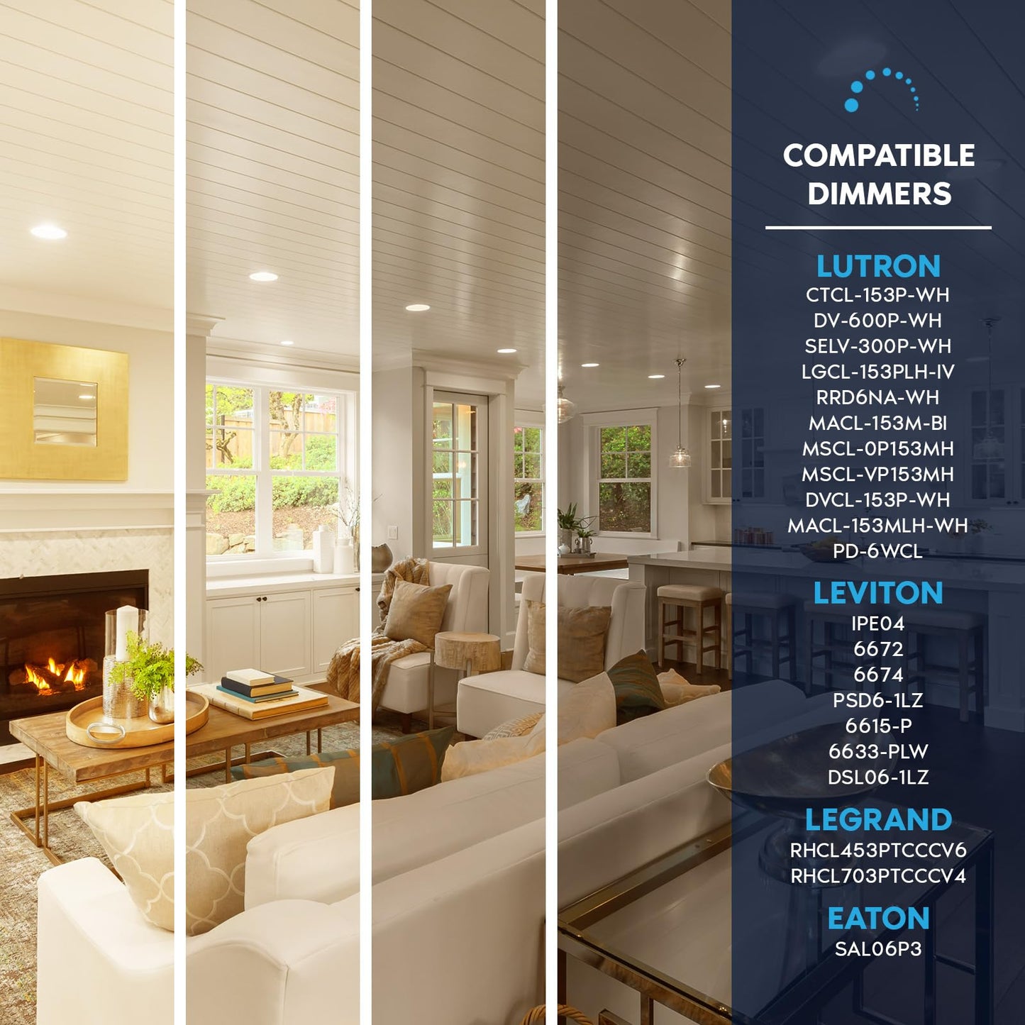 LUXRITE BR20 LED Bulb, 45W Equivalent, 2700K Warm White, Dimmable, 460 Lumens, R20 LED Flood Light Bulb 6.5W, Energy Star, Damp Rated, E26 Base, Perfect for Recessed and Track Lighting (12 Pack)