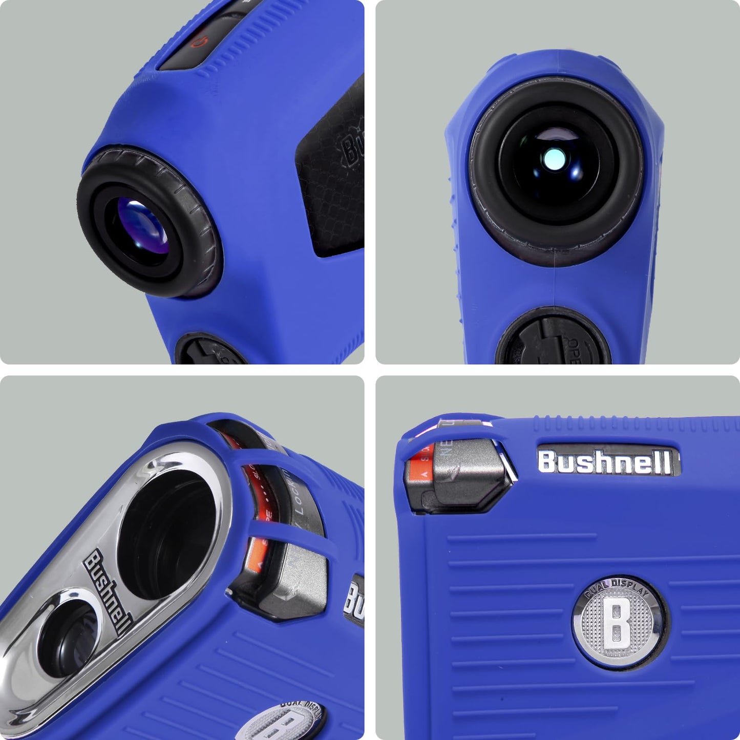 JAWEGOLF Silicone Case Compatible with Bushnell Pro X3/X3+ Golf Rangefinder (Blue)
