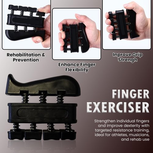 Grip Strengthener Kit by [Brand Name] - 5 Pack Adjustable Resistance for Forearm and Hand Strength