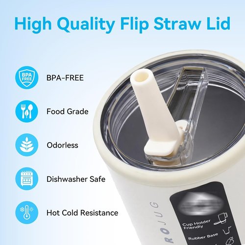 20oz Tumbler Flip Straw Lid Replacement, Compatible with 20oz Insulated Kids HydroJug Traveler,BPA-Free Dishwasher Safe Leak Resistant Cap for Cup Accessories,Pack of 2 (Pink)
