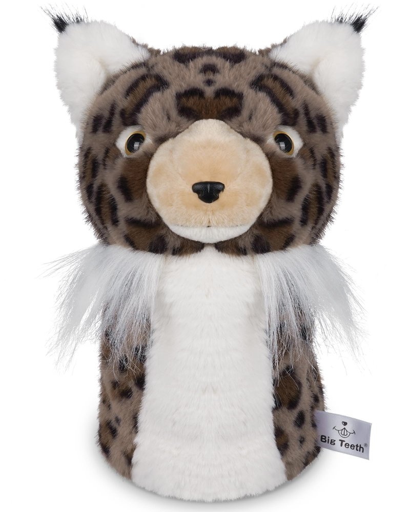 Lynx Animal Golf Club Head Cover Driver Headcover Fairway Wood Headcover Hybrid Club Head Covers, Lynx Woodland Golf Head Covers for Woods and Driver