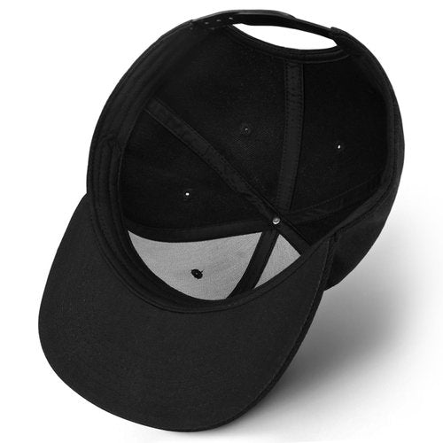 Chicken Noodles Flat Brim Hats for Men - Gothic Style Skull hat Leather Pattern - Hip-Hop Snapback Hat Skeleton Hats for Men-Skeleton