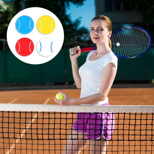 LIQWEI 16Pcs Tennis Racket Vibration Dampener, Tennis Vibration Dampener, Racket String Shock Absorber, Great Tennises Gift