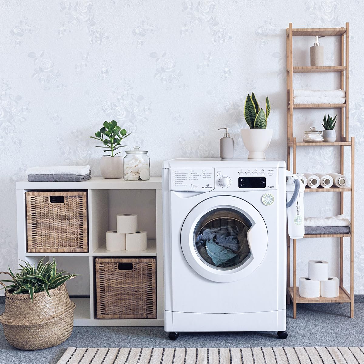 lenify White Peel and Stick Wallpaper Floral Textured Wallpaper 17.7inch x 118.1nch White Embossed Contact Paper Self Adhesive Decora for Shelf Liner Flower Removable Wall Paper Decor Vinyl