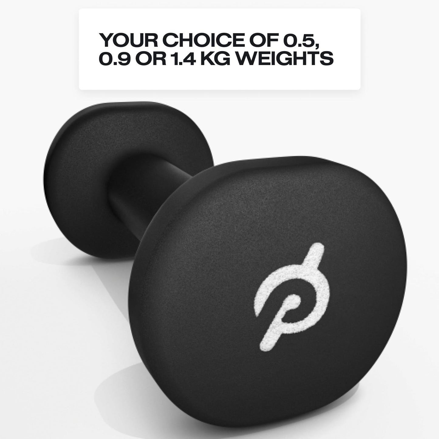 Peloton Light Weights | Set of Two Sweat-Proof Weights with Nonslip Grip, Designed to Fit in the Back of Peloton Bike and Bike+ - 3 lb