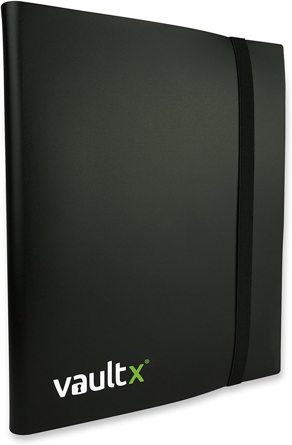 Vault X 9 Pocket Trading Card Binder - Holds 360 Cards | Standard Size, 20 Side-Loading Pages (Black)