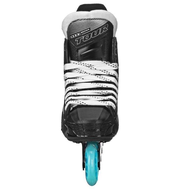Tour Hockey Code DK9 Roller Hockey Skates, Black, Size 12