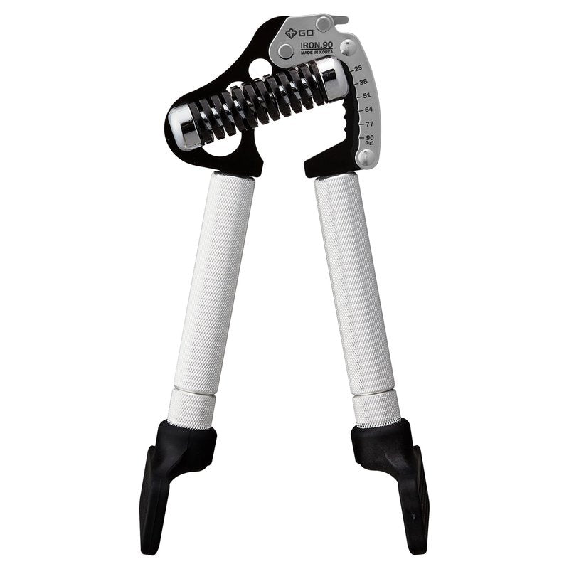 GD IRON GRIP EXT.P 90(Rock Climbing Grip Trainer) Grip Strength Trainer Adjustable Hand Grip Strengthener (55~198 lb) Hand Grip Exerciser Strengthener Wrist Strengtheners for Climbing Finger Training