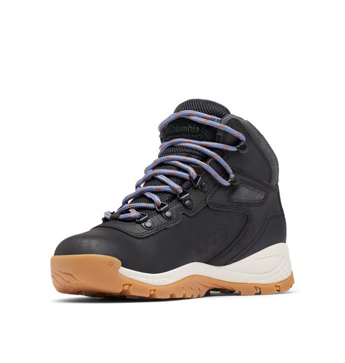 Columbia Womens Newton Ridge Lightweight Waterproof Hiking Boot, Black/New Moon, 9.5