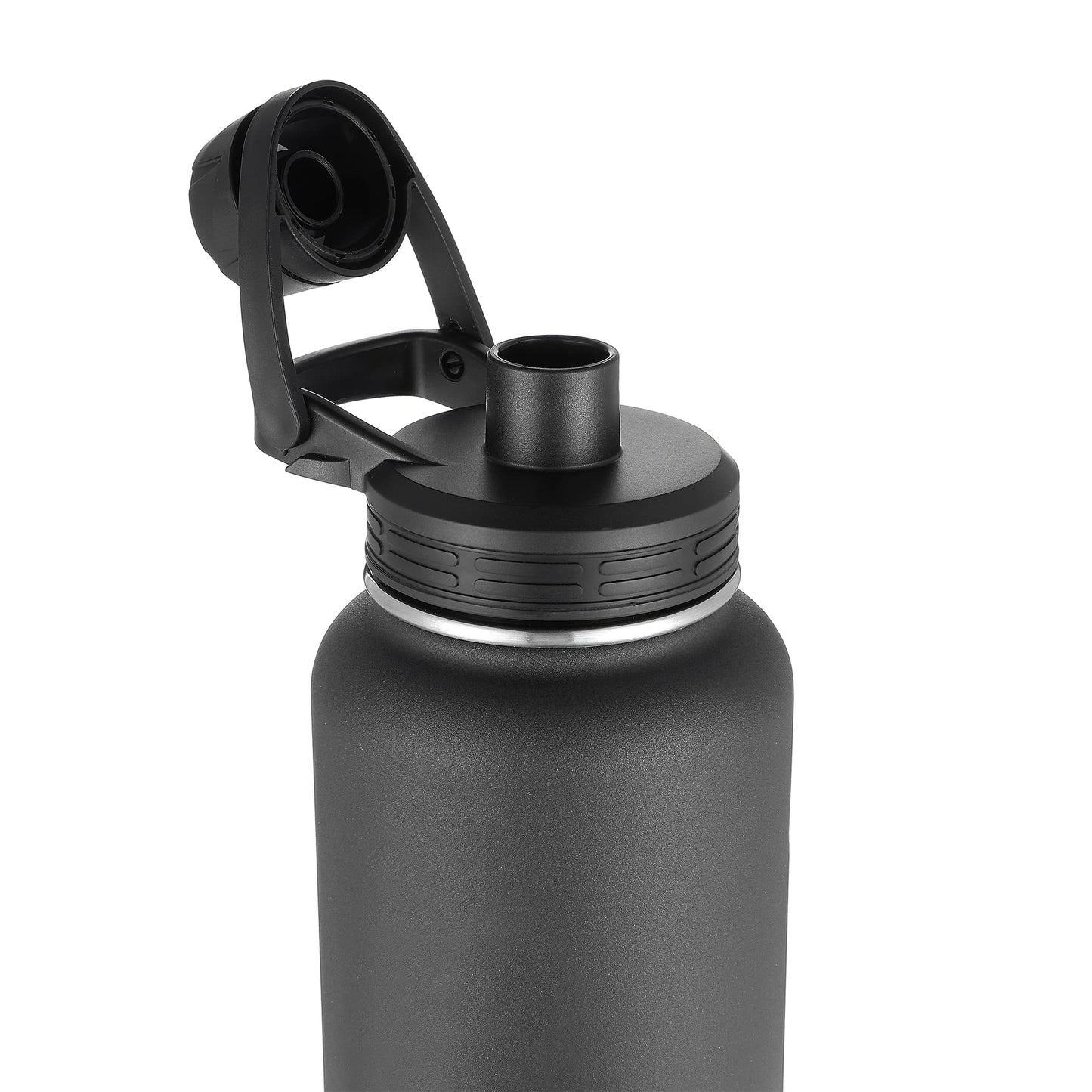 Phantom Pickleball Stainless Steel Water Bottle – Double Wall Insulation 40 Oz Water Bottles – Leakproof Water Jug with Spout with Twist Cap – Ideal Sports Bottle for Training, Hydration