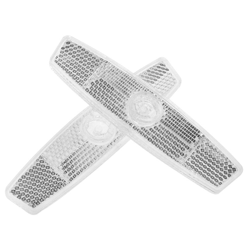 Xhziy Bicycle Warning Reflector Bicycle Reflector Accessories for Night Riding on Road Mountain Bikes -2pcs