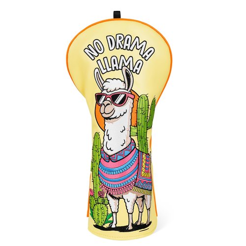LZFAN Golf Club Head Cover Driver Headcover Fairway Wood Headcover Hybrid Club Head Covers Embroidered Leather (Alpaca)