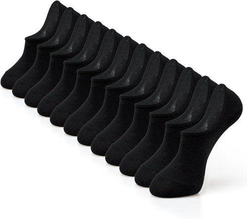 IDEGG No Show Socks - Anti-Slip Low Cut Ankle Socks for Men & Women | Comfortable & Invisible