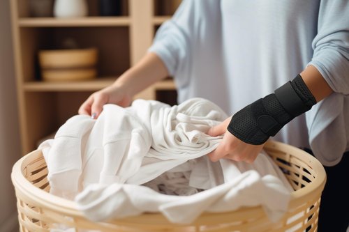 Bracoo Wrist Brace for Carpal Tunnel Day & Night, Adjustable Wrist Support Wrap with Splint, For Women Men, Fit Right Left Hand, Arthritis, Tendonitis, Sprain, Carpal Tunnel Syndrome, WB31