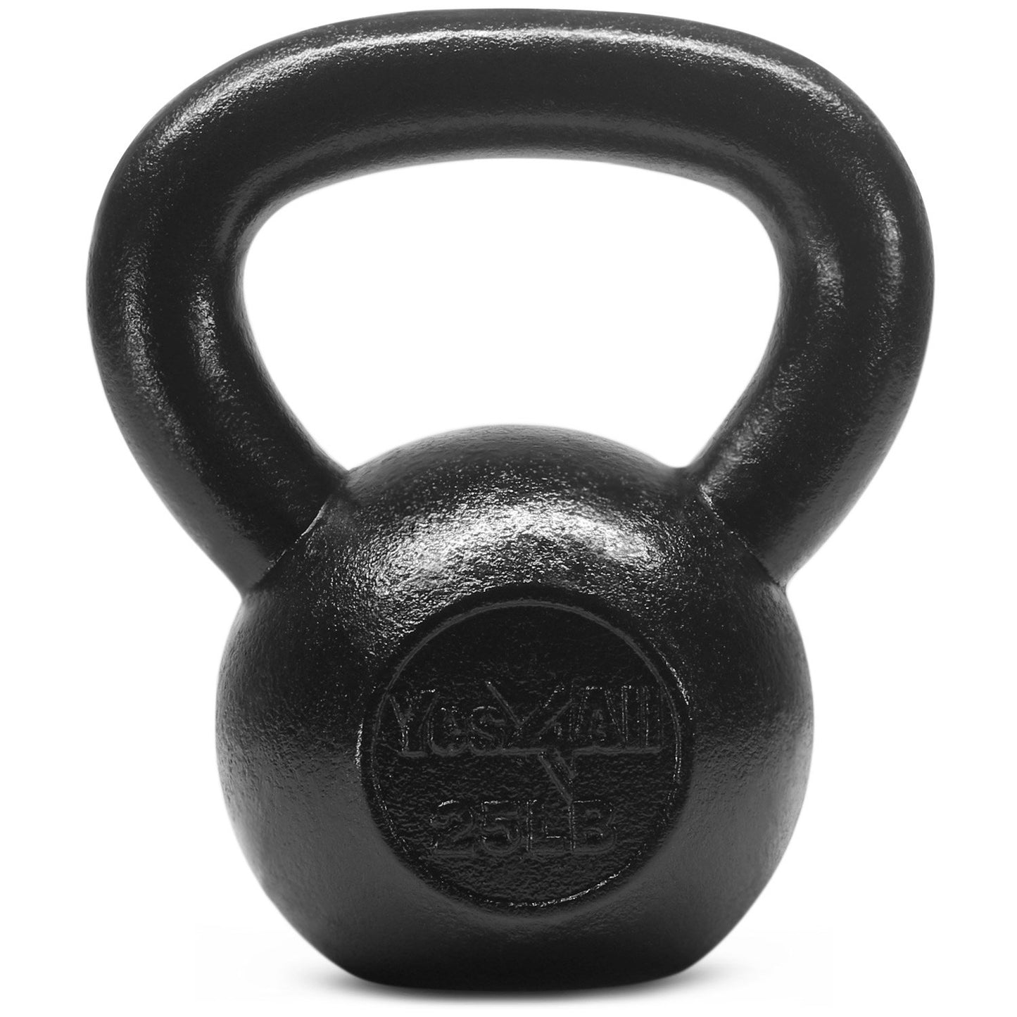 Yes4All Kettlebell Sets, Pair 20 & 25 LB Cast Iron Strength Training Kettlebells, Wide Handles & Flat Bottom for Push Ups, Swings, Squats & Full Body Workout at Home or Gym