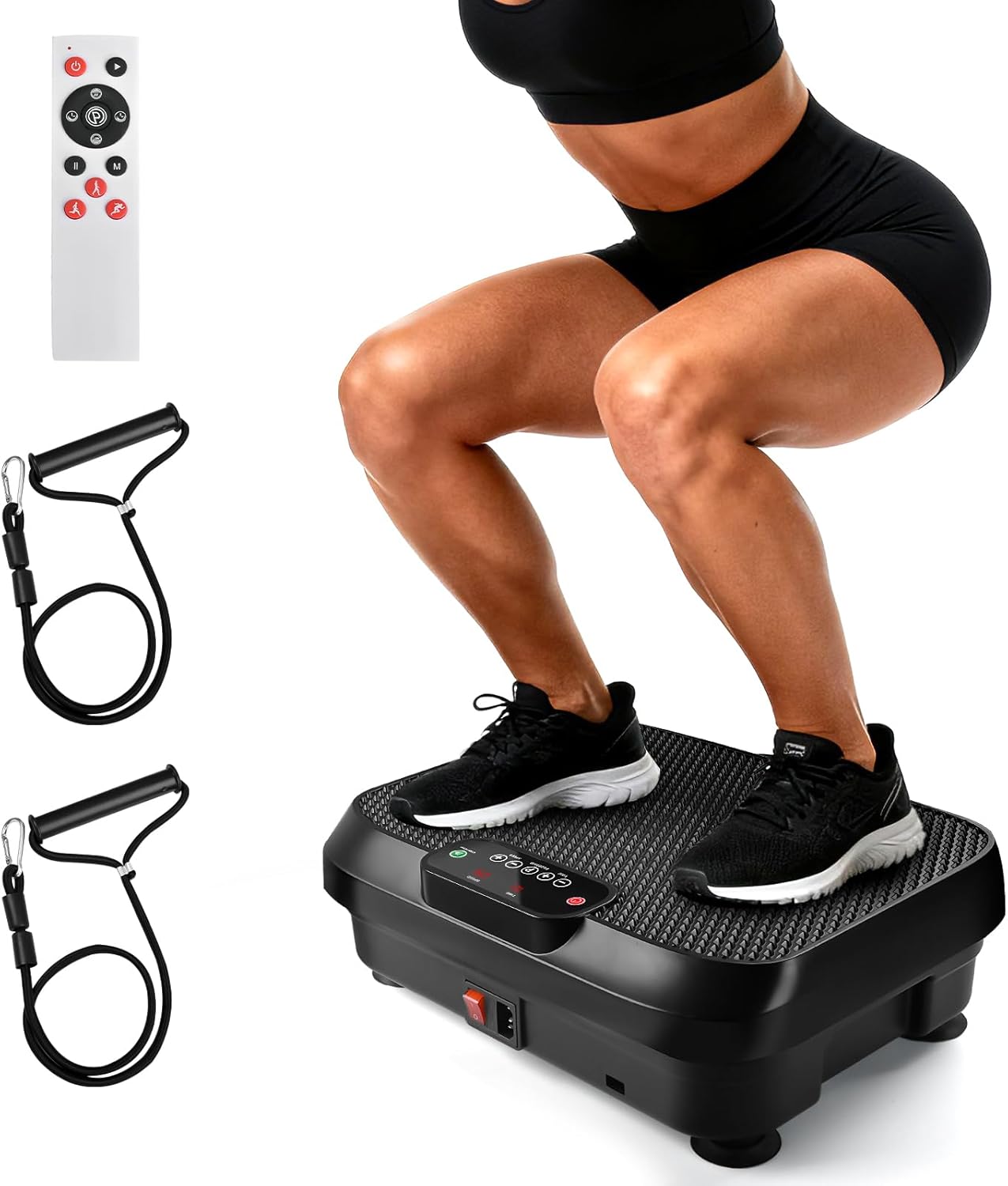 Skiennix Vibration Plate Exercise Machine - Whole Body Workout for Weight Loss & Lymphatic Drainage | Mini Shake Plate