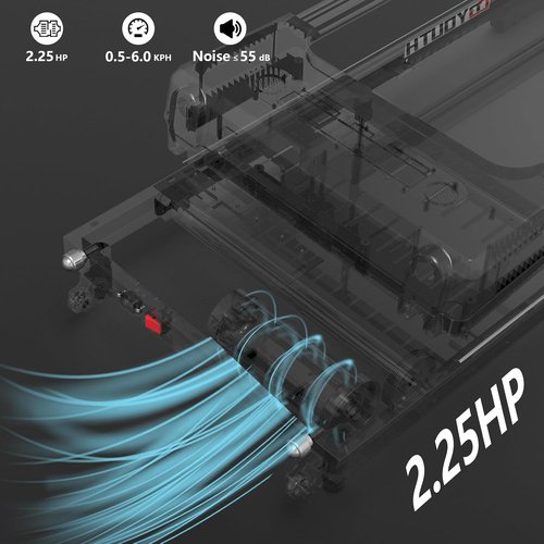 GOYOUTH 2 in 1 Under Desk Electric Treadmill - Motorized Walking & Jogging Machine with Remote Control & LED Display for Home/Office Use