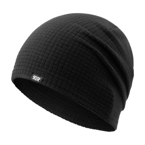 AUSFLUG Beanie Skull Cap for Men Women Winter Slouchy Beanie Hat, Warm for Outdoor Skiing, Running & Work Black