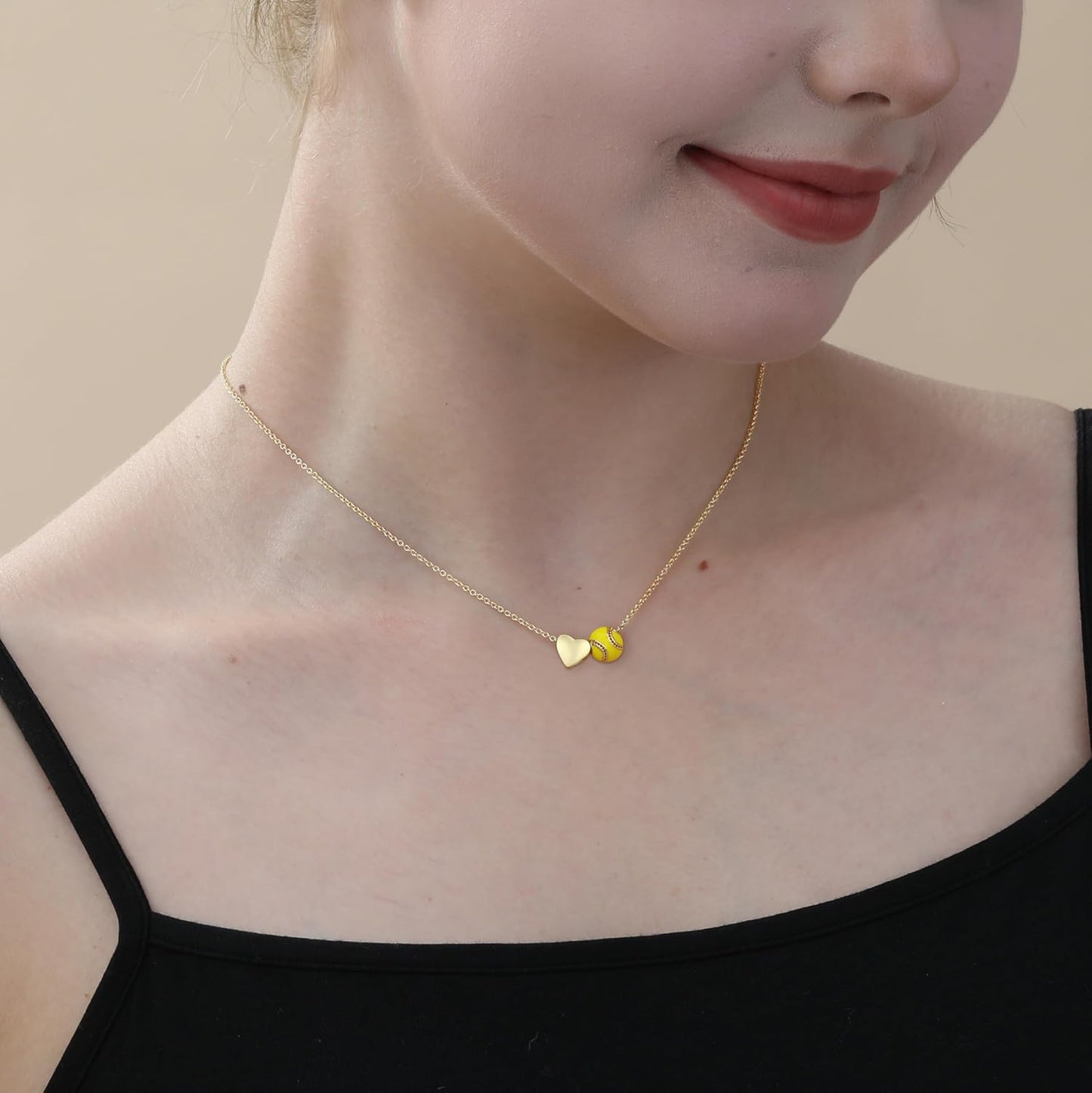 Regine Switzerland Sports Necklace - Softball, Soccer, Volleyball & Basketball Jewelry for Girls | 16-19 Inches