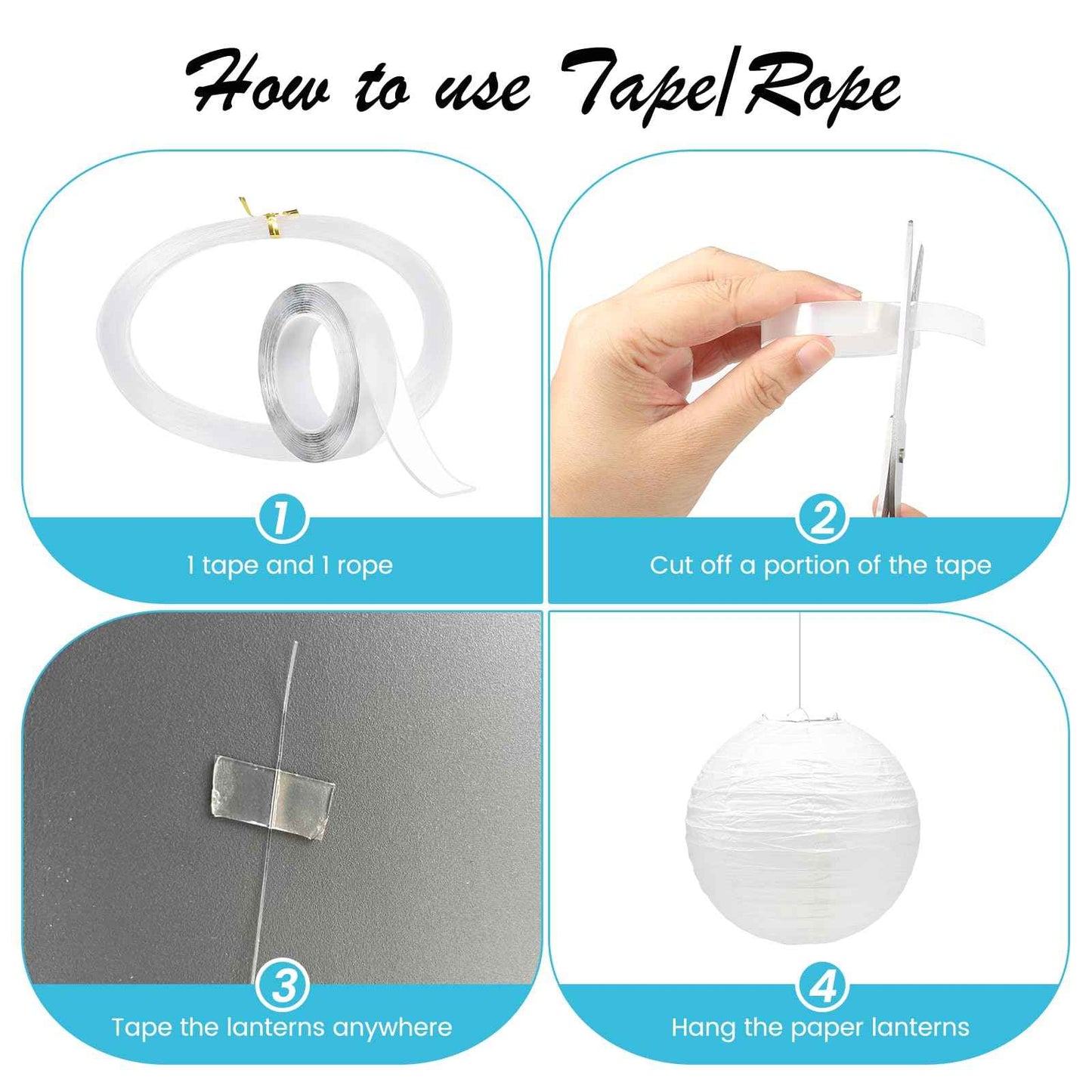 21Pcs White Paper Lanterns,White Chinese Lantern with Tape and String,Hanging Round Lanterns Decorative Outdoor for Party Decorations,Birthday,Wedding,Christmas Party,New Year