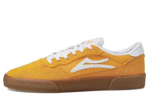 Lakai Cambridge Mens Skate Shoes, Gold/Gum Suede, 8