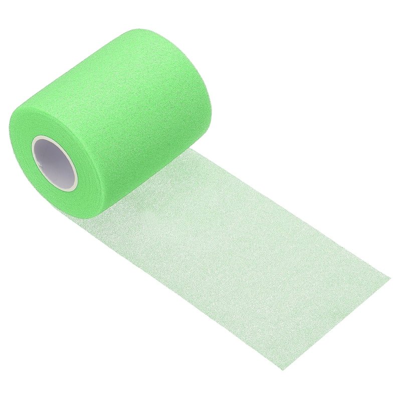 YELARXI Pre Wrap Tape, Non-Slip Grip Cushion Wrap Prewrap Athletic Tape- Fitting for (Tennis- Badminton - Pickleball - Sports) 11 Yard x 2.8 Inch & Green