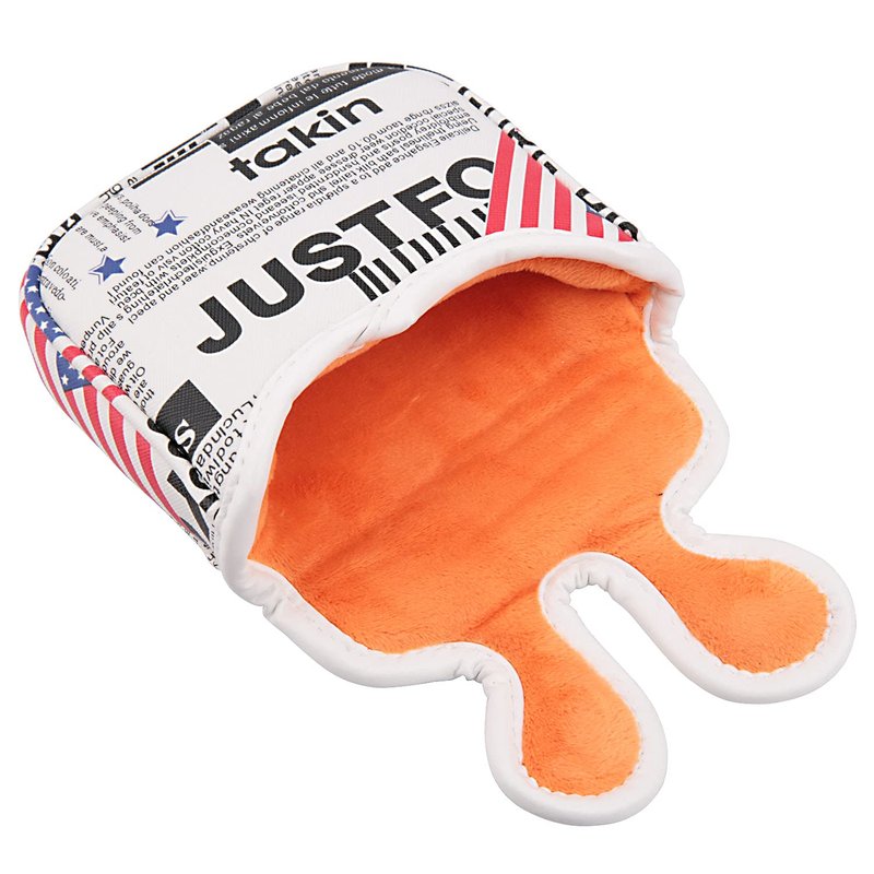 Golf Builder USA Stars and Stripes 2ball Magnet Golf Club Square Mallet Putter Head Cover for Center Shafts Putters