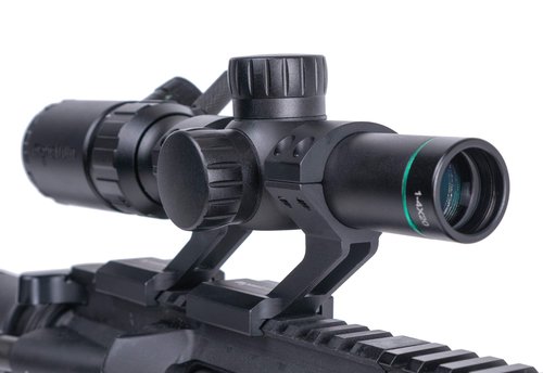 Monstrum H-Series Offset Picatinny Scope Rings | 1 inch Diameter