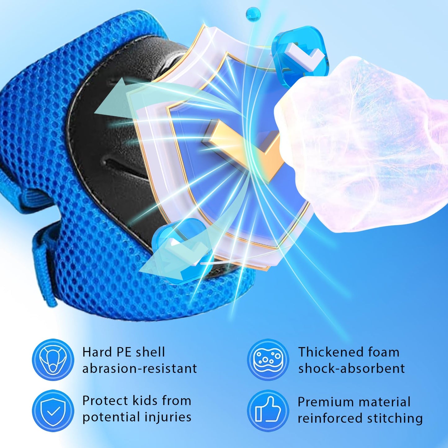 Toddler Bike Helmet,Bavilk Kids Helmet 3D Dinosaur Boys Girls Adjustable Knee Pad Elbow Pads Guards Protective Gear Set for Cycling Scooter Skateboard Inline Skatings Riding Sports
