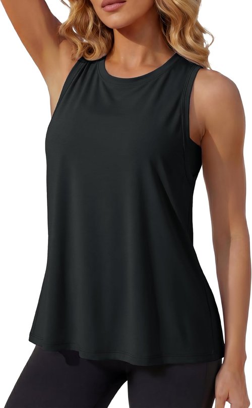 MAGCOMSEN Women's Athletic Tank Top - Quick Dry, Lightweight & Loose Fit | Perfect for Workouts