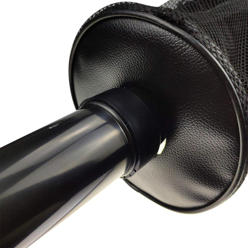 Silfrae Golf Ball Retriever Golf Shag Bag Detachable Collector and Portable Pocket Storage for Golf Balls (Black)