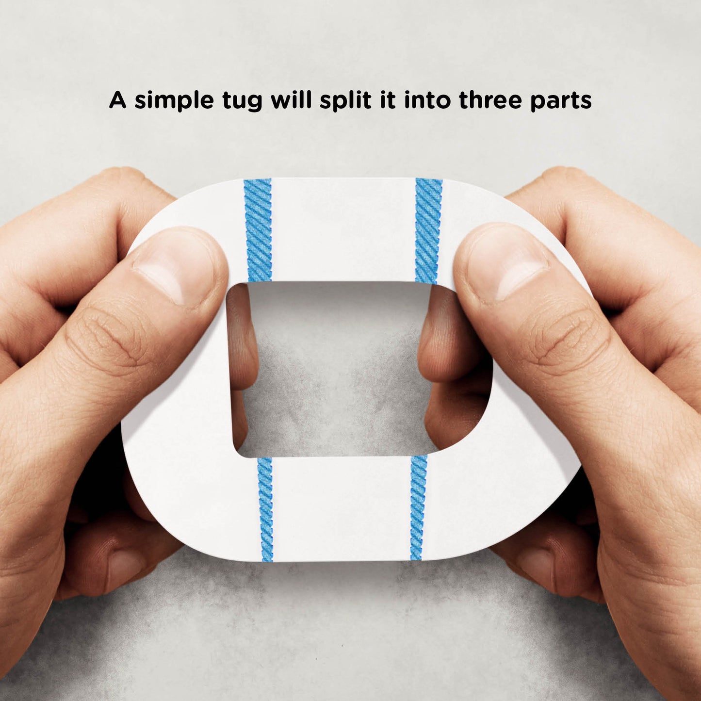SIMPATCH Adhesive Patch for OmniPod - Pack of 25 - Multiple Colors Available (Blue)