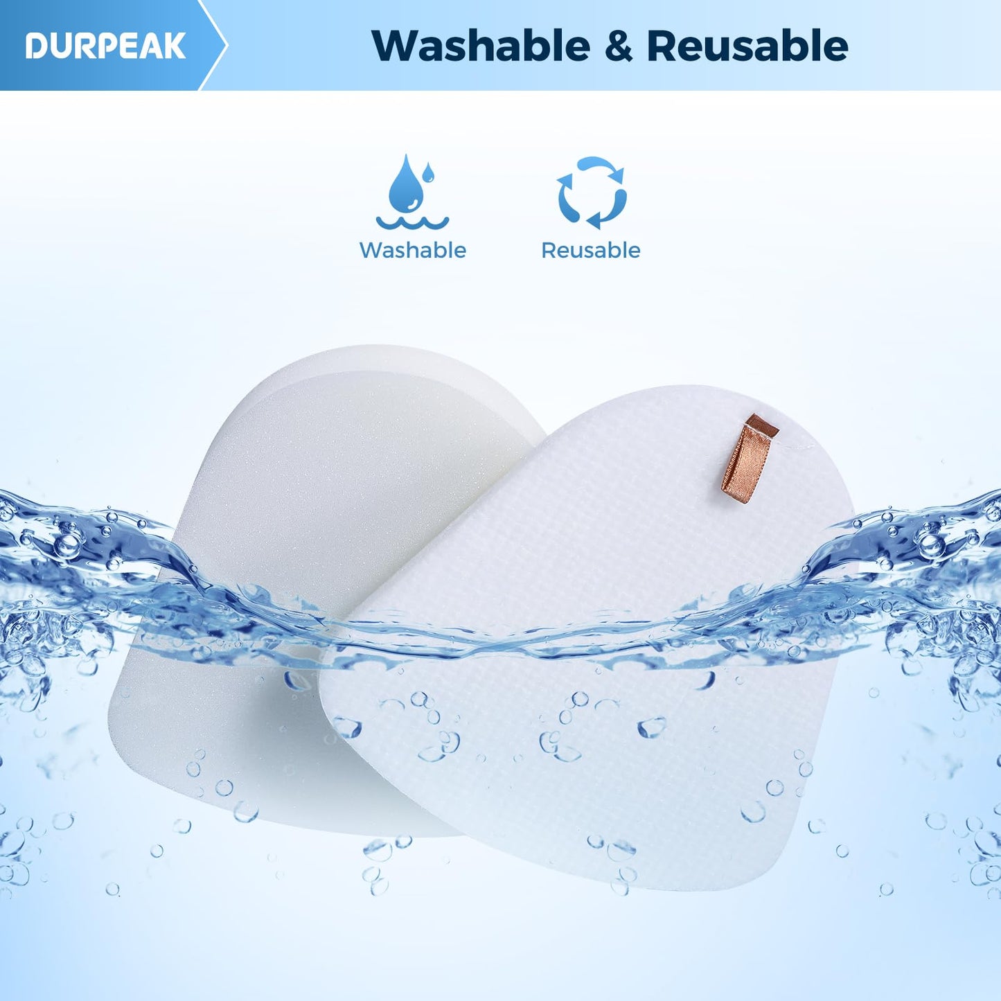 Vacuum Filter Replacement for Shark Navigator Lift-Away Vacuum NV350, NV351, NV352, NV355, NV360, NV370, UV440, UV490, UV540 vacuum, 1 HEPA, 3 Foam Filters & 3 Felt Filters - Replacement XFF350 XHF350