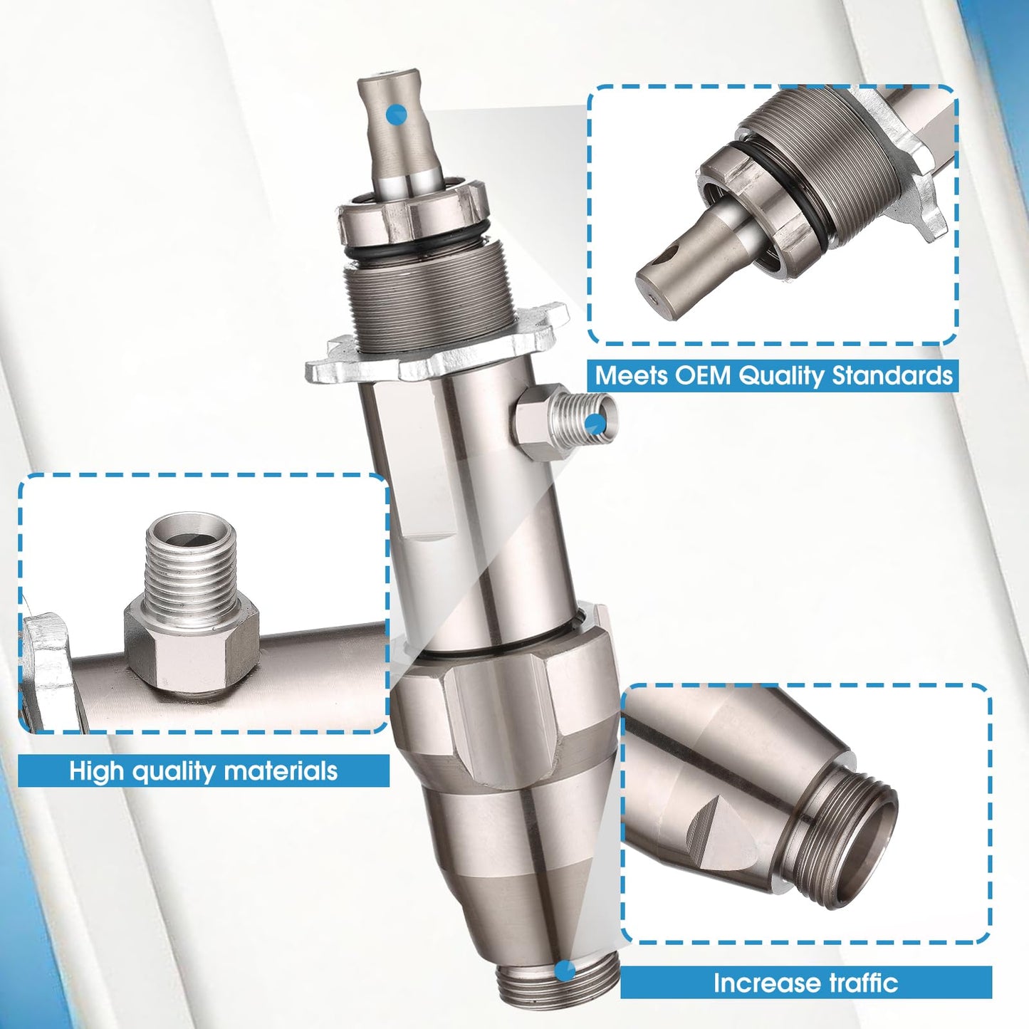 248-204 Airless Paint Sprayer Pump - Compatible with Graco Ultra Max II 695/795 & LineLazer 3900 (Aftermarket Replacement Part)