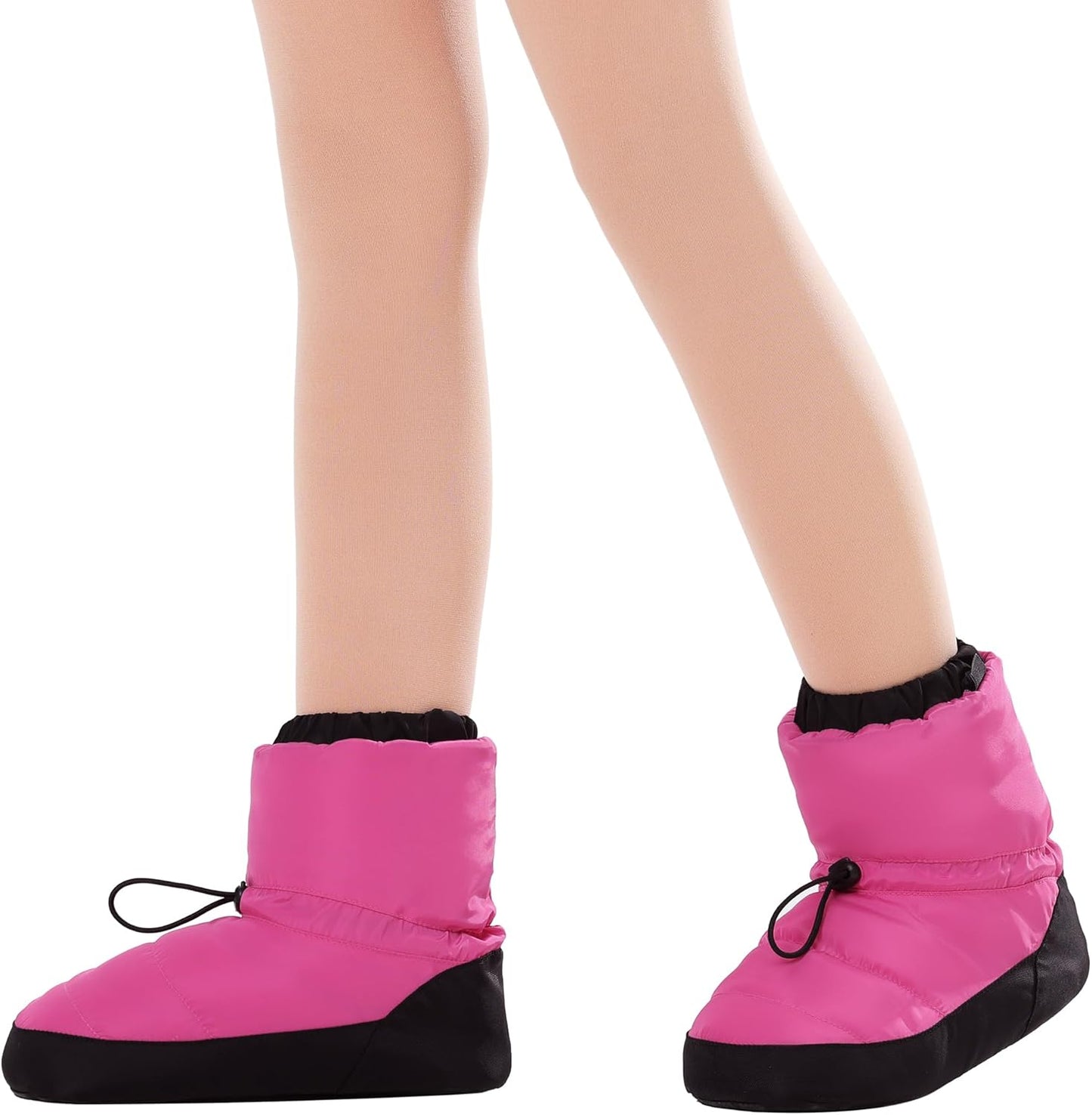 Stelle Girls Ballet Slipper Boots - Warm-Up Dance Booties with Elastic Fit | Perfect for Ballerinas