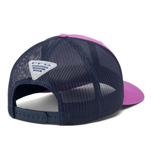 Columbia Unisex PFG Hooks Mesh Snap Back, Bright Lavender/Nocturnal, One Size