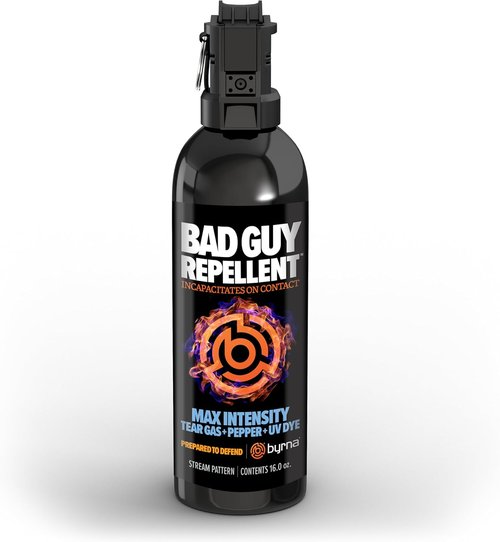 Byrna BGR Pepper Spray - Maximum Stopping Power | UV Marking Dye Technology | Military Strength Self-Defense (30 Ft Range) - 1 LB