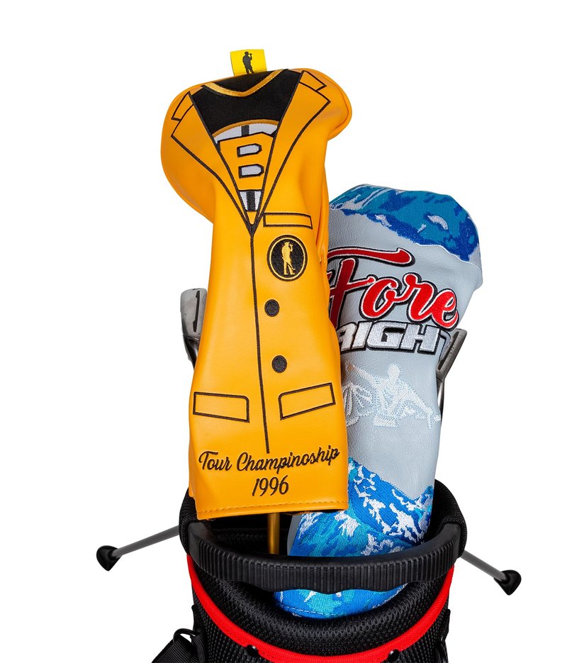 U SUCK AT GOLF Expertly Crafted Synthetic Leather Golf Head Cover - Ideal for Woods and Drivers - Tour Quality Golfing Accessories with Unique Designs - Perfect Christmas or Father’s Day Golfing Gift