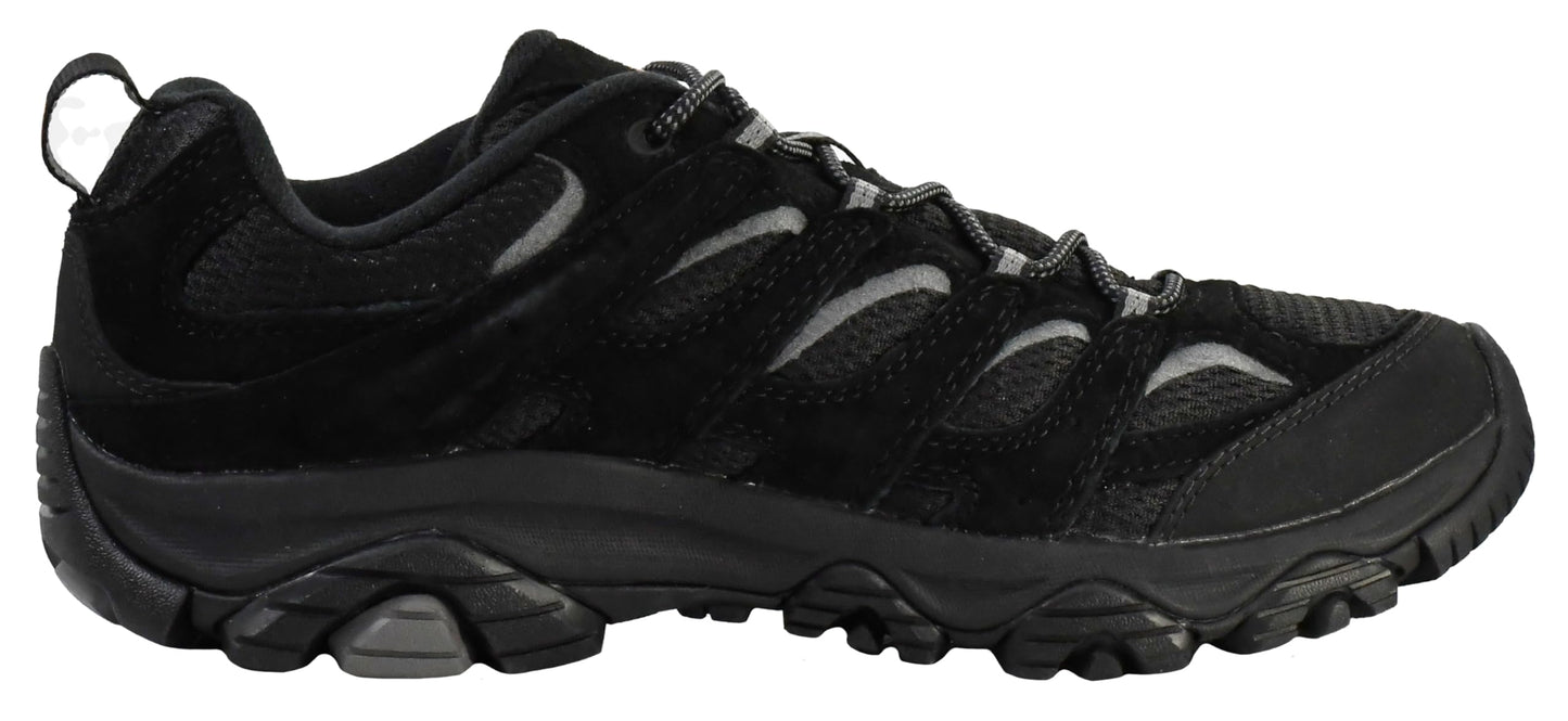 Merrell Men's Moab 3 Hiking Shoe, Black/Black, 11 W