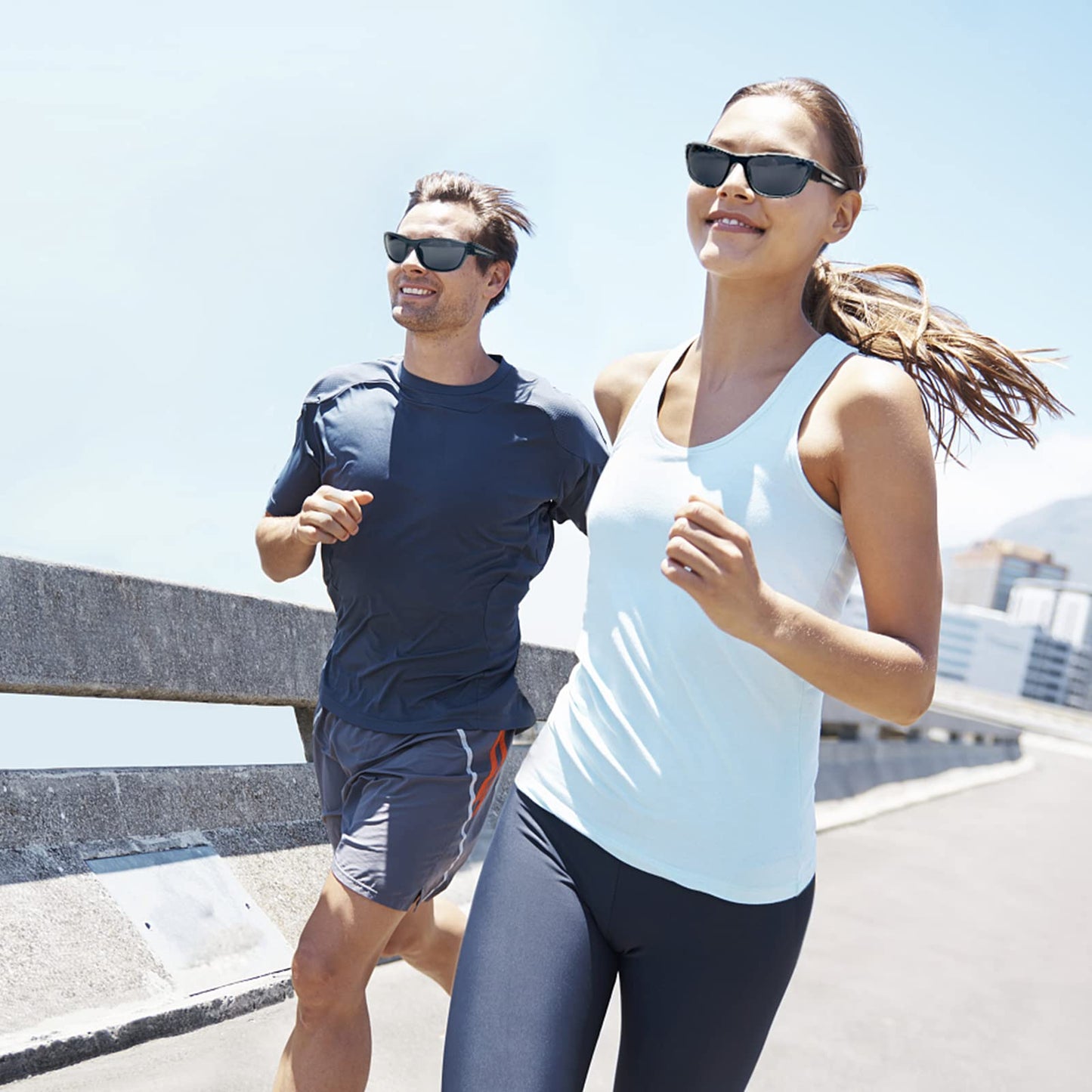 3 Pcs Black Polarized Sunglasses Mens/Women Sport Glasses UV400 Driving Fishing Running Cycling Shades Sun Glasses