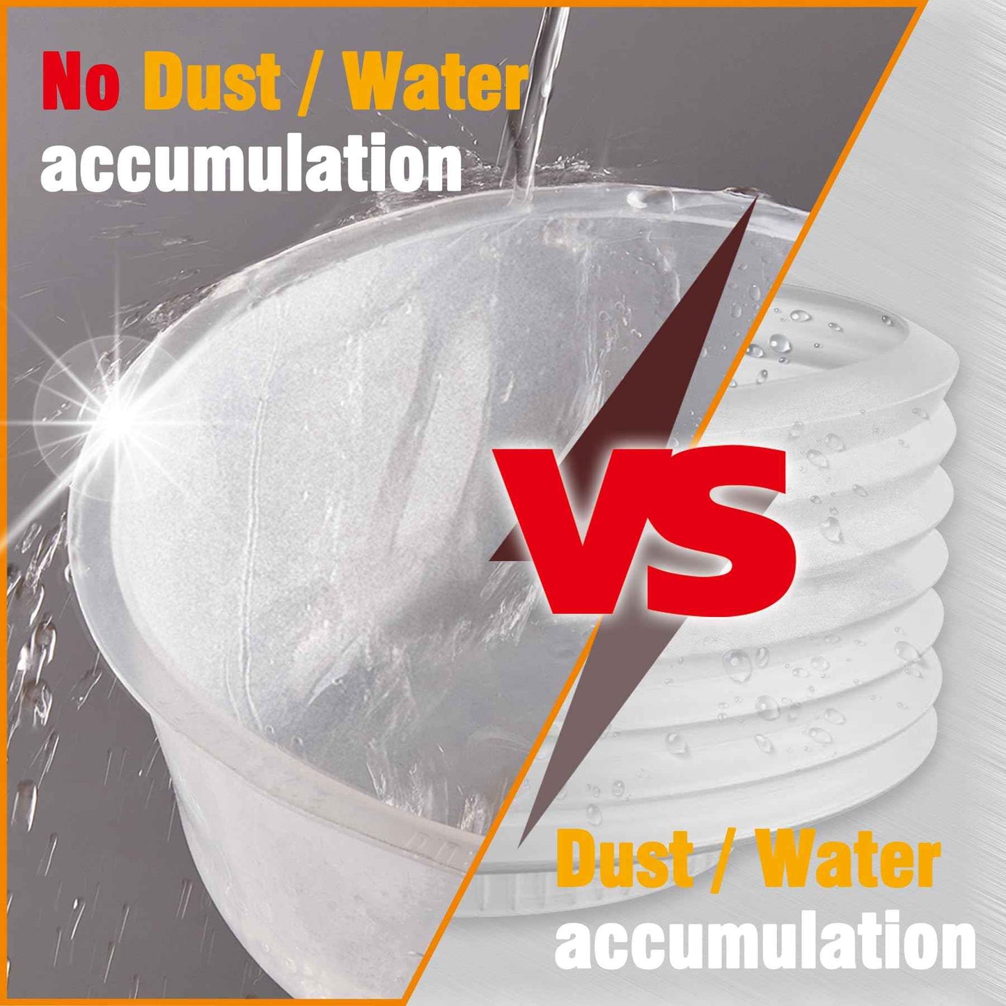 KATA 4 Hole Saw for Recessed-Lights: 4-1/4 in Hole Saw with Silicone Dust Bowl - Installing 4 Inch Led Recessed Ceiling Lights for Drywall - Hole Cutter with Dust Catcher for Can Lighting